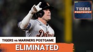 TIGERS POSTCAST: ELIMINATED. Detroit Tigers LOSE To Seattle Mariners In 15