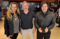 Tras los incidentes en Santa Fe, Milei viajó a Entre Ríos y se reunió con Frigerio