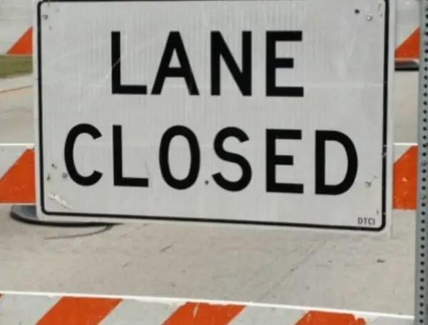 Traffic Alert: Lane Closures Planned For Hernando And Citrus Counties Next Week