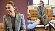 Kate Middleton Means Business in Bella Freud Suit for Air Force Visit