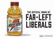 CARTOONS: The official drink of the left