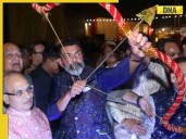 Bobby Deol performs Ravan Dahan at Delhi's famous Lav Kush Ramlila on Dussehra