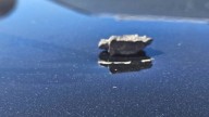 CHP car hit by shrapnel during Marines event