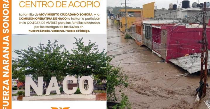 Impulsa MC colecta de víveres para afectados por inundaciones