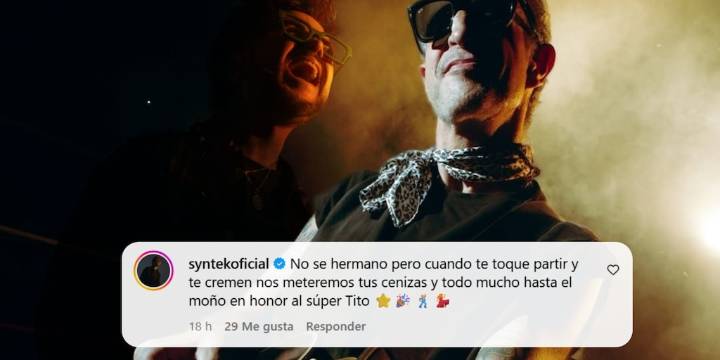 Aleks Syntek desata polémica por insensible comentario a Tito Fuentes sobre los estragos de las adicciones