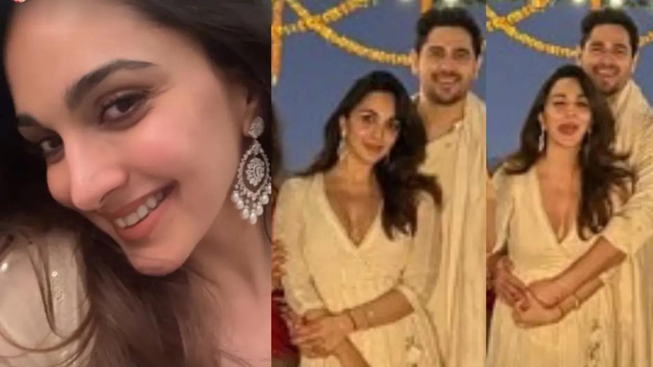 Mommy Kiara Advani's self-styled Diwali look & family moments with Sidharth set social media abuzz