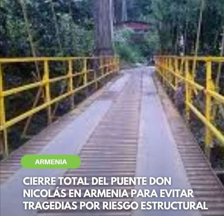 "Puente Don Nicolás: Un Riesgo Inminente para la Comunidad"