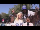 Dodgers superfan sparks wave of spirit at local school