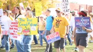 See images from the No Kings protest in Ames this weekend