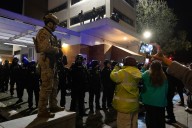 Protest stays calm as trial over Portland troop deployment gets underway: Get caught up