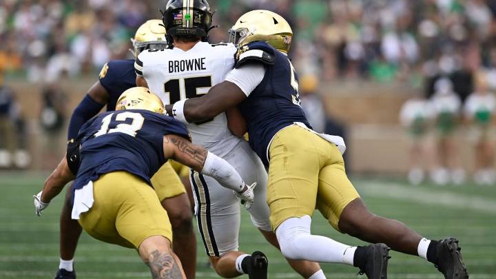 Boubacar Traore's strong return from season-ending injury helps solidify No. 16 Notre Dame's defense