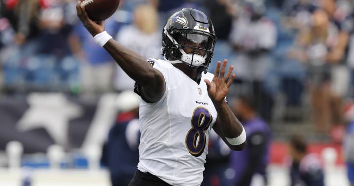 Ravens head coach John Harbaugh expects QB Lamar Jackson to play against Dolphins on Thursday night