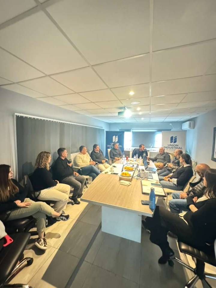 La Unión Industrial de Olavarría recibió a la conducción provincial de la UIPBA