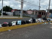 Avenidas de Maturín lucieron llenas de basura este lunes 27 de octubre