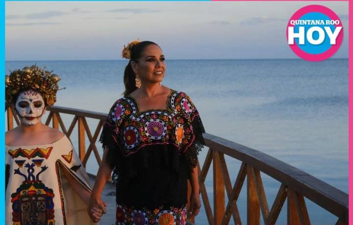 Mara Lezama participa en la tradicional festividad del ‘Janal Pixan 2025’