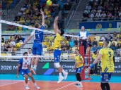 El CV Guaguas fulmina al MÁV Elöre Foxconn y se cita con el Olympiakos en la siguiente ronda de la Champions