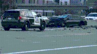 Police officer fatally struck after stopping at crash scene in San Diego