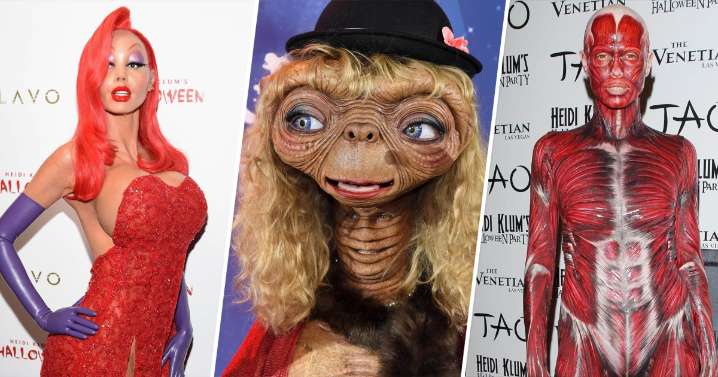 Heidi Klum's Halloween Costumes Over the Years