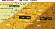 Severe weather threat returns to North Texas Saturday, bringing possible high winds and hail