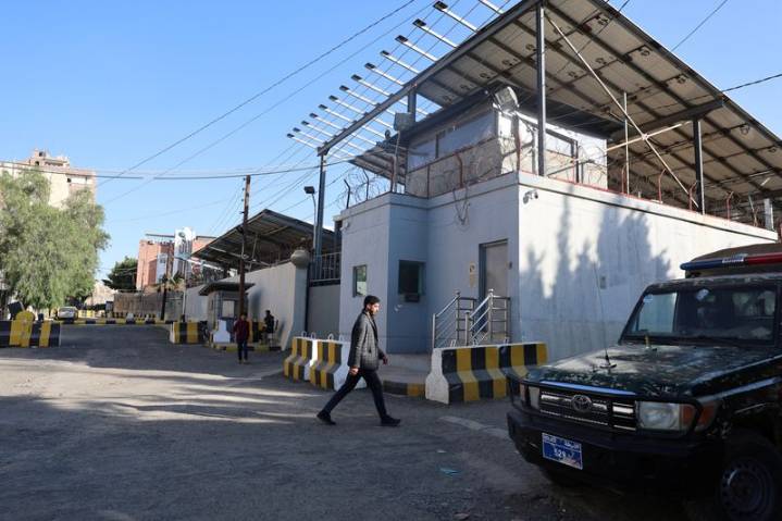 Houthis say 43 detained UN staff to face trial over Israeli attack