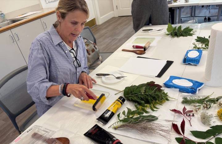 Learning the Joy of Botanical Print Making with Mary Scott Himes