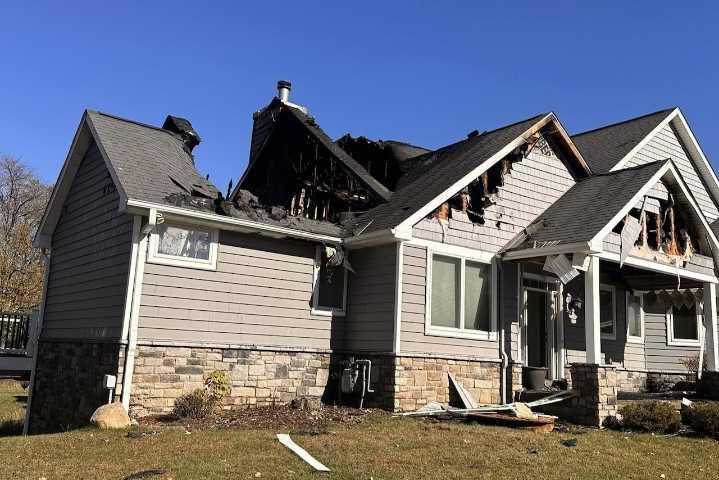 Chelsea family displaced by house fire sparked by wood