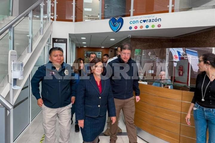 Visita Brugada a policías lesionados en marcha