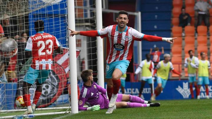 Unzueta saca al Lugo de un apuro ante un Cacereño que falló un penalti (1