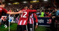 Exeter City Devon derby win for the fans as Grecians celebrate