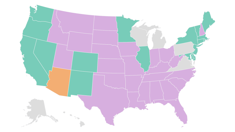 See where gender identity care is restricted and where it’s protected across the US