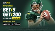 Use bet365 bonus code CBSBET365, get $200 bonus bets for Dodgers vs. Brewers, college football betting today