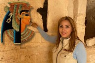 La arqueóloga Kathleen Martínez lidera búsqueda de la tumba de Cleopatra... hasta debajo del mar