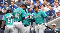 Mariners take 2-0 ALCS lead, beat Blue Jays 10-3 as Rodríguez, Polanco and Naylor homer