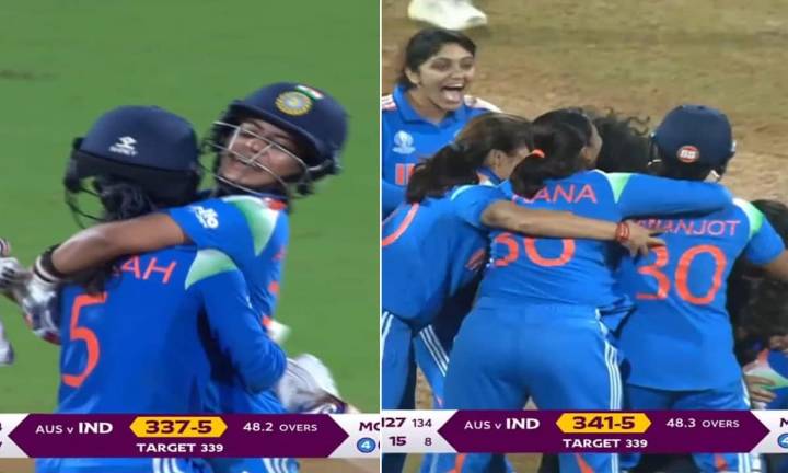 India Beat Australia by 5 Wickets to Reach ICC Women ODI World Cup Final
