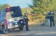 Dejan ejecutado en la carretera Cuauhtémoc