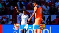 Resumen Sevilla vs Barça: el Barcelona se hunde en Sevilla