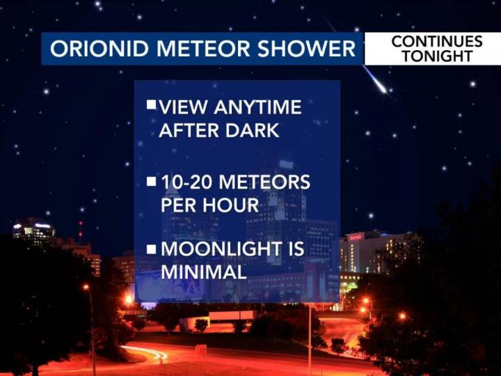 How to Watch the Orionids Meteor Shower Reach Its Peak