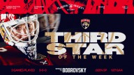 Sergei Bobrovsky named NHL’s 3rd Star of the Week