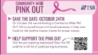 Tioga State Bank Hosts ‘Pink-Out’ Fundraiser to Support Breast Cancer Awareness