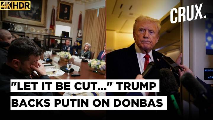 'Threw Map, Cursed...' Furious Trump Warned "Putin Will Destroy You" In Tense Zelensky Meeting