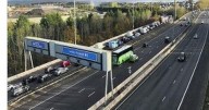 Glasgow M8 travel chaos as lorry bursts into flames leaving M80 northbound shut