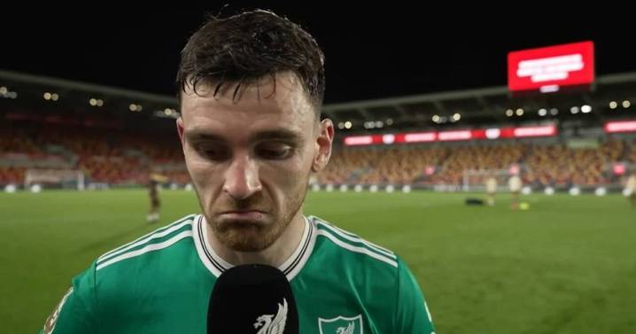 Andy Robertson's brutal verdict on 'chaotic' Liverpool defeat