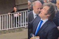 Cruce en Mar del Plata: Milei a los gritos con un vecino que lo insultó desde el balcón