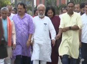 Balasore MP Pratap Sarangi visits gangrape victim at hospital in Durgapur