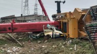 MP News: Two Dead After Crane Collapses On Vehicles Passing By During Bridge Work In Pithampur-