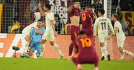 Insólito: Roma pateó tres veces un penal, los erró todos y perdió por la Europa League