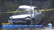 Driver killed, passenger kidnapped after dispute leads to suspect ramming victims' car near Montclair school