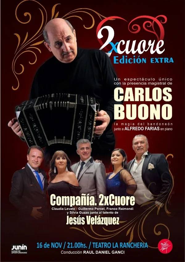 2xCuore: noche con alma, música y pasión