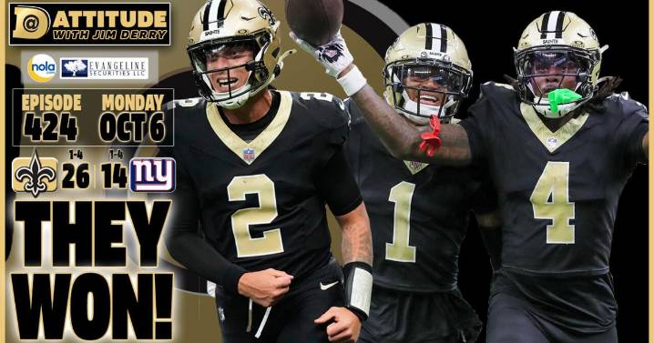 They won! Saints win over Giants feels similar to ending long skid in 1980: Dattitude Ep. 424