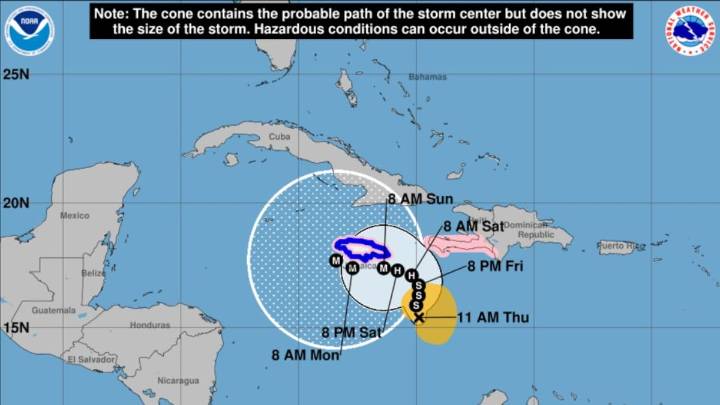 Tropical Storm Melissa lumbers through Caribbean as islands take cover